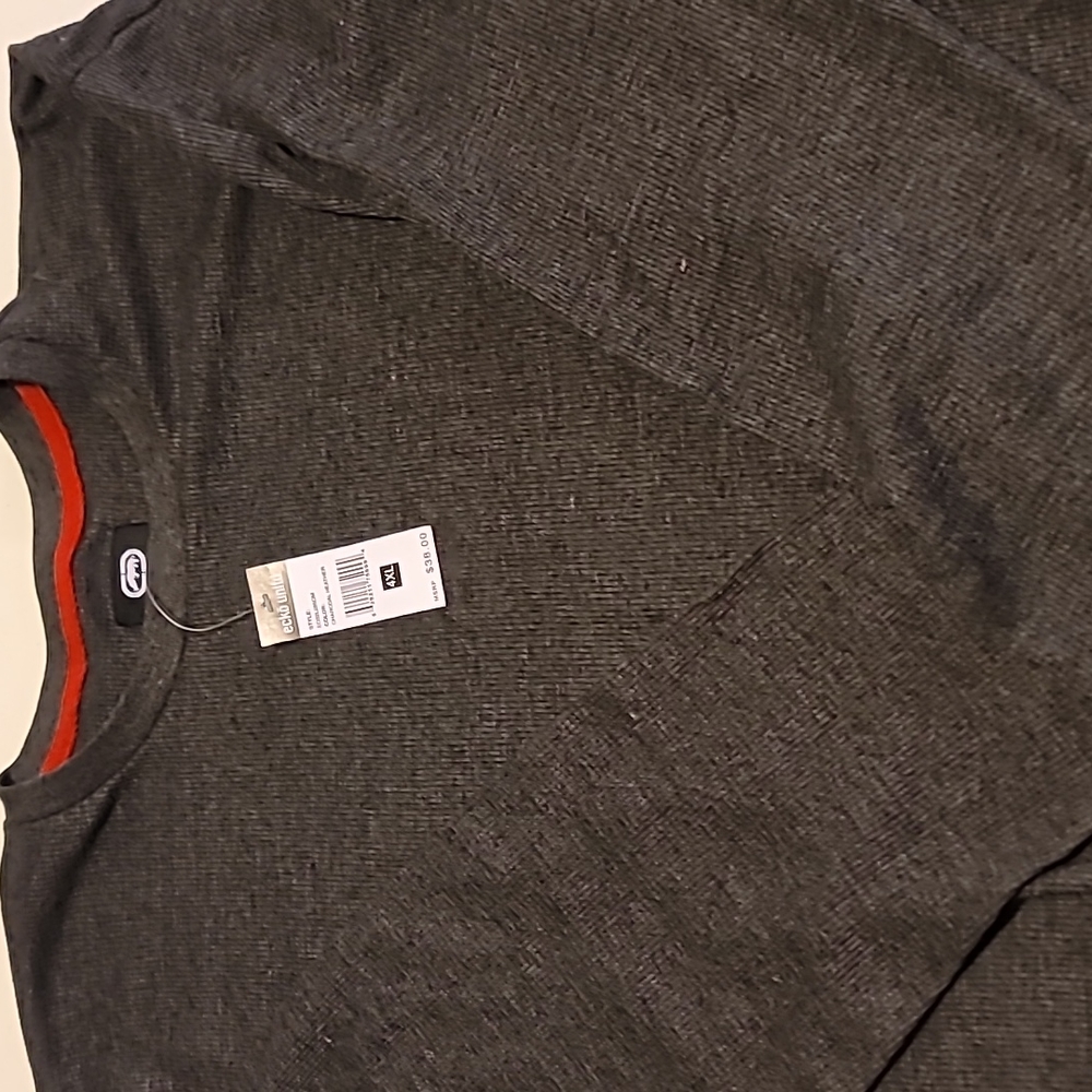Brand New men's Gray Ecko Unltd thermal long sleeve tee